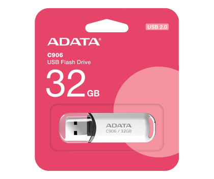 PenDrive Adata Pendrive C906 32GB BiałyAC906-32G-RWH